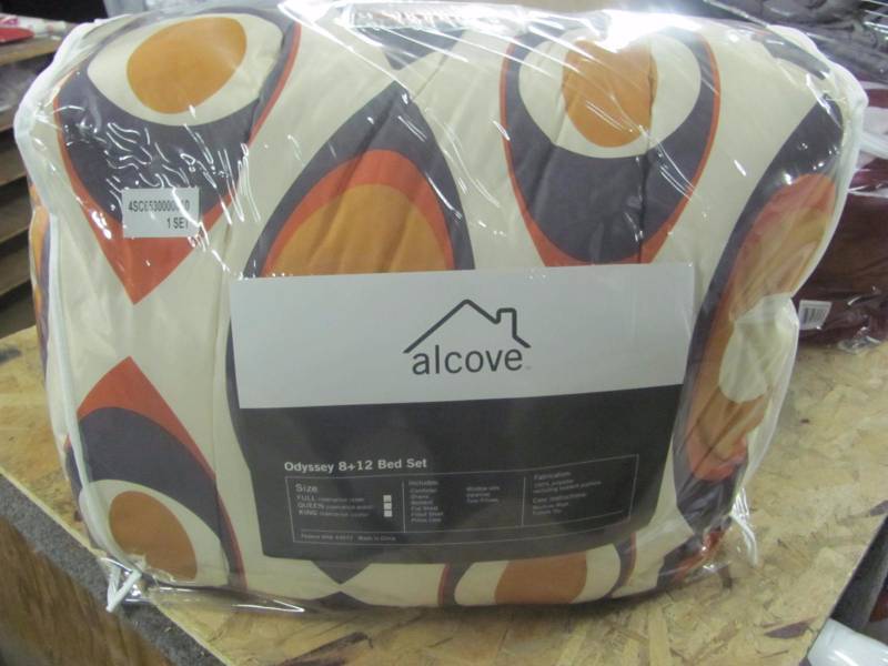 lot 48 image: Brand New alcove Odyssey 20 Piece Full Bedroom Set