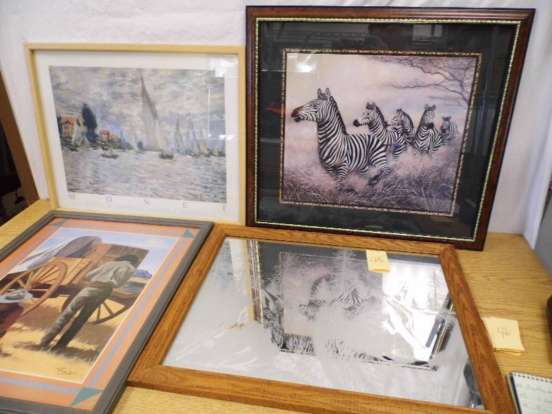 lot 45 image: Pictures - Mirror