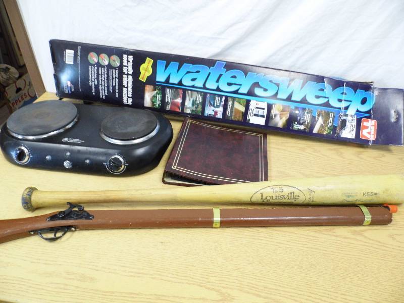 lot 59 image: Hot Plate - Bat - Gun