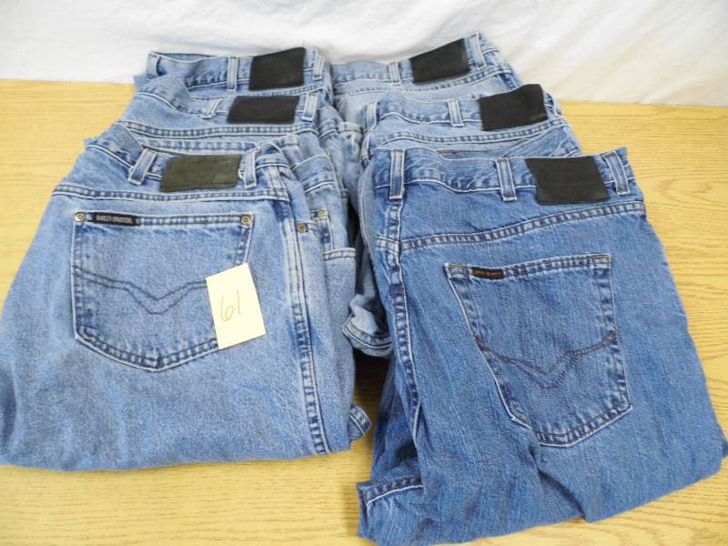 lot 61 image: Harley Davidson Jeans