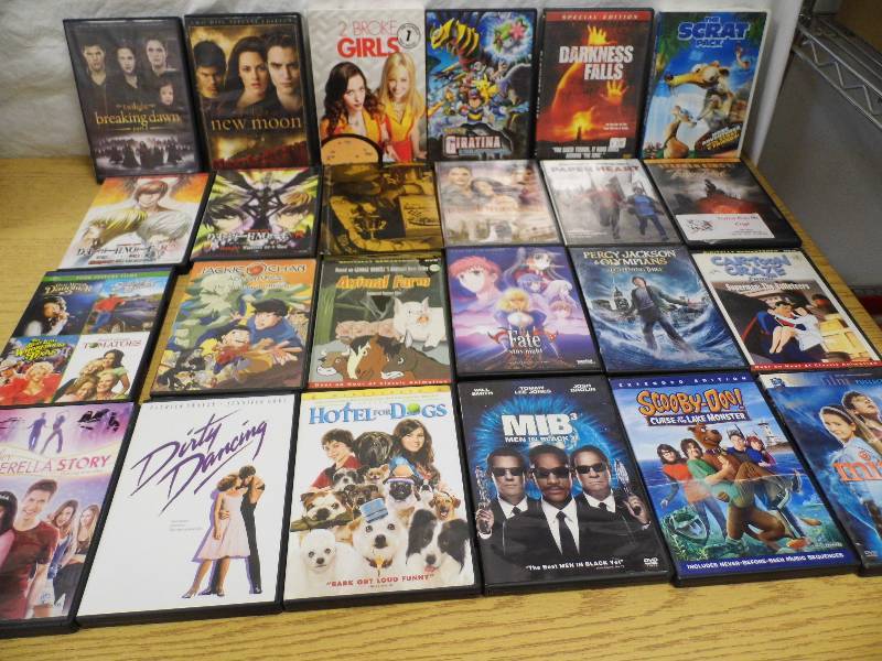 lot 95 image: DVDs