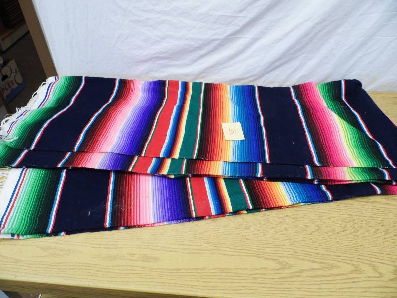 lot 101 image: Colorful Blankets - Neon Shirts - Clothing