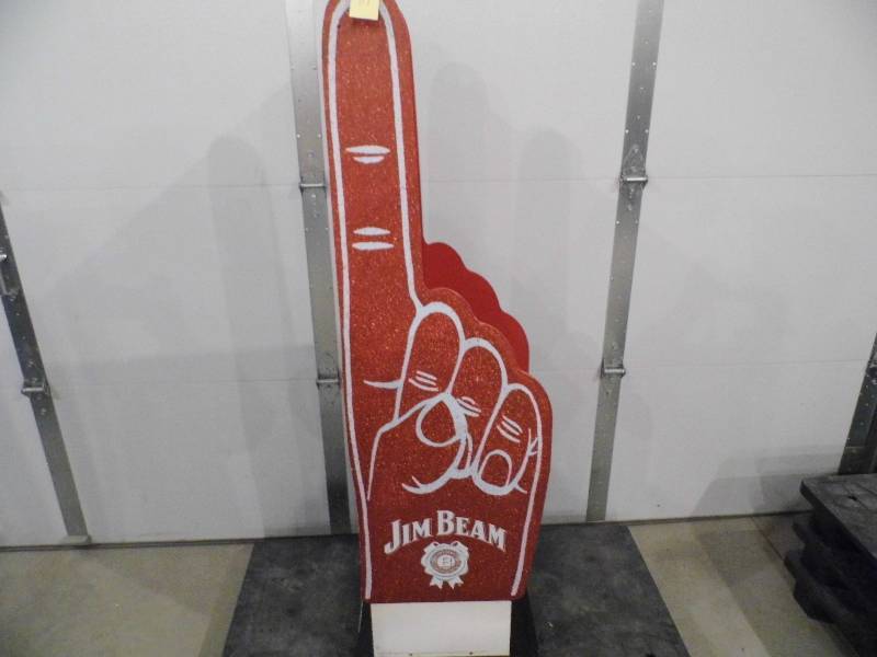 lot 117 image: Jim Beam Shelf