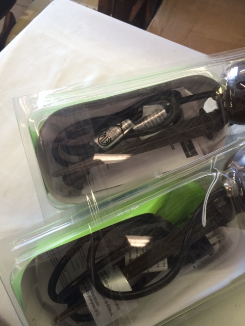 lot 75 image: Commercial Electric LED Spike Lights, 2 units
