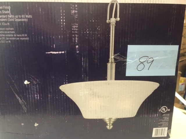 lot 94 image: Pendant Fixture