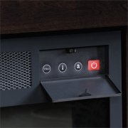 lot 1 image: Sauder Select Fireplace Insert In Black Sauder Fireplace