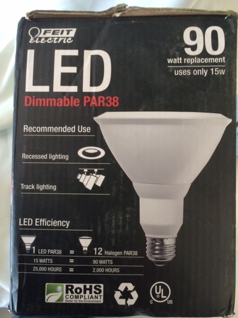 lot 139 image: Feit Electric 2 LED 90 Watt Dimmable Bulbs
