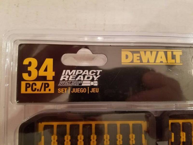 lot 79 image: DeWALT 34 Piece Impact Ready Impact Driver Accessories