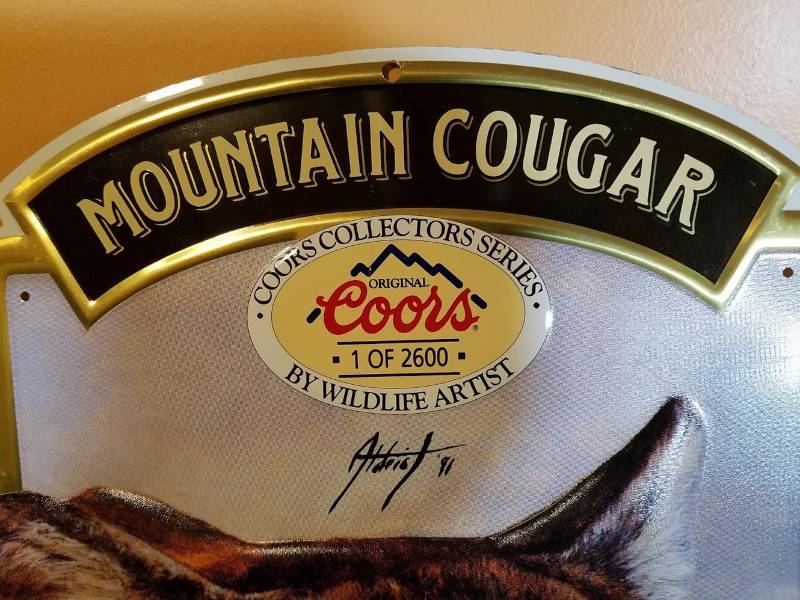 lot 75 image: Coors Collectible Series Tin...I of 2600