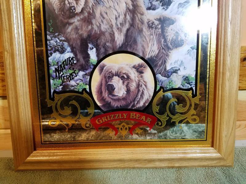 lot 16 image: Coors Nature Series #6 Grizzly Bear Lmtd. Edition