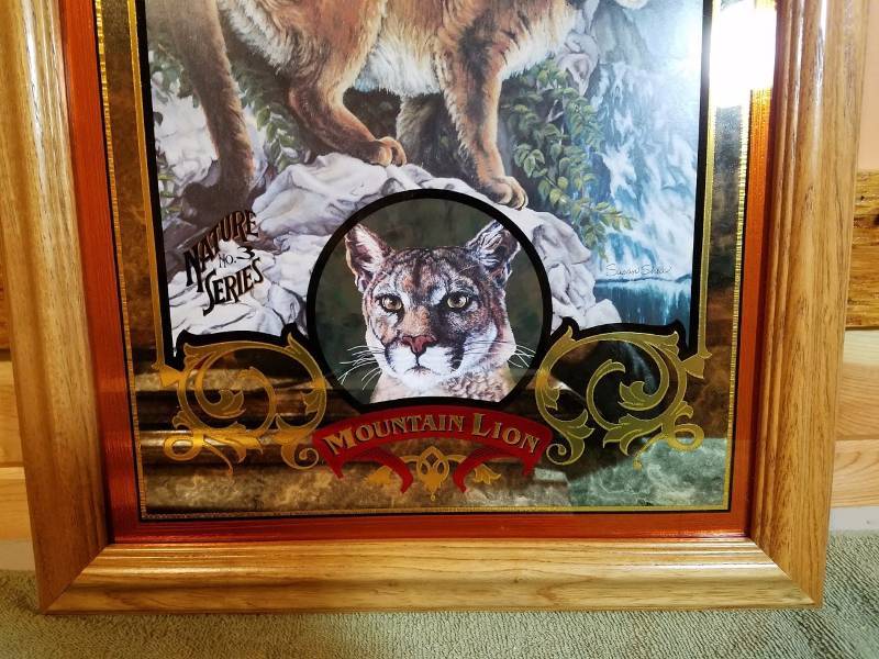 lot 13 image: Coors Nature Series #3 Mountain Lion Lmtd. Edition