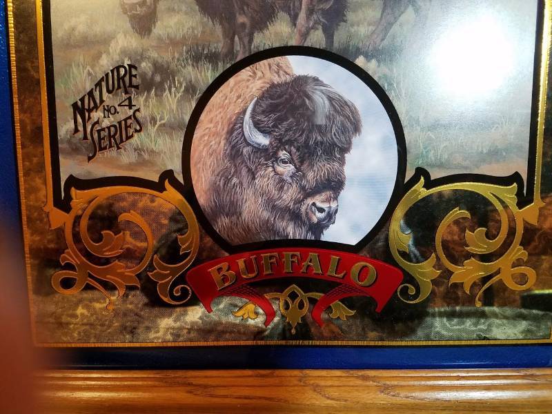 lot 14 image: Coors Nature Series #4  Buffalo Lmtd. Edition