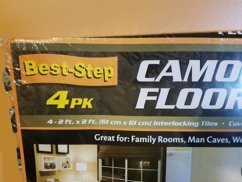 lot 101 image: Camoflage Flooring