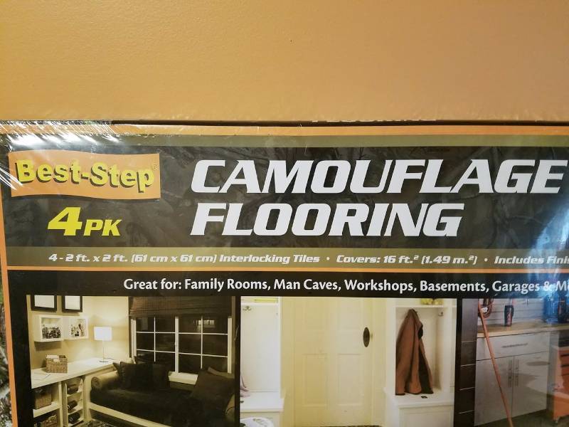lot 102 image: Camoflage Flooring