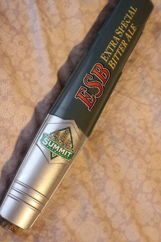 ESB summit brewing co beer tap...
