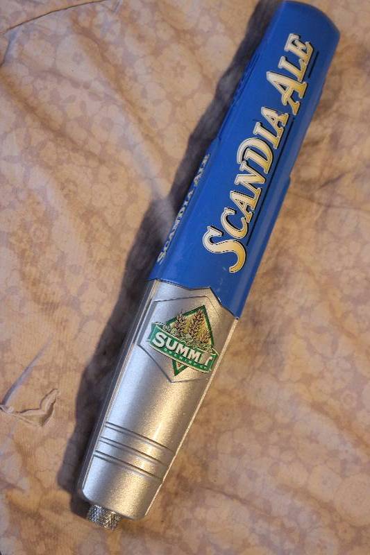 Scandia summit brewing co. beer tap...