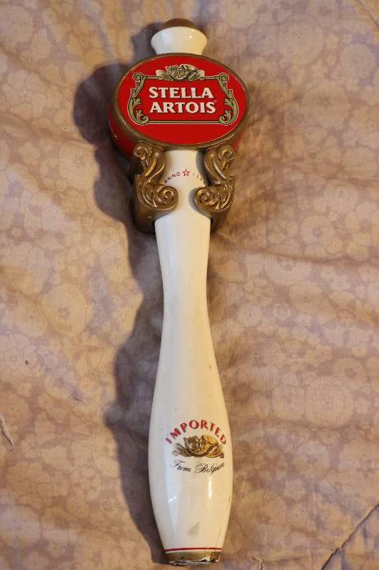 Stella Artois beer tap...