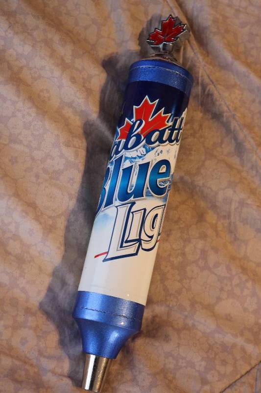Labatt blue light beer tap...