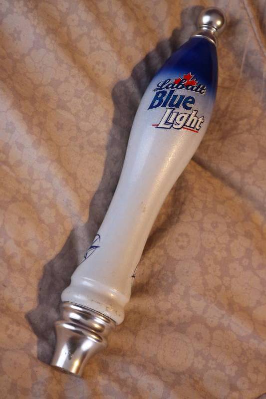 Labatt blue light beer tap...