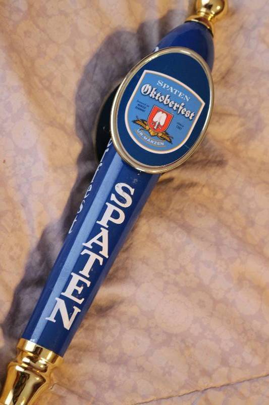 Spaten Oktoberfest beer tap...