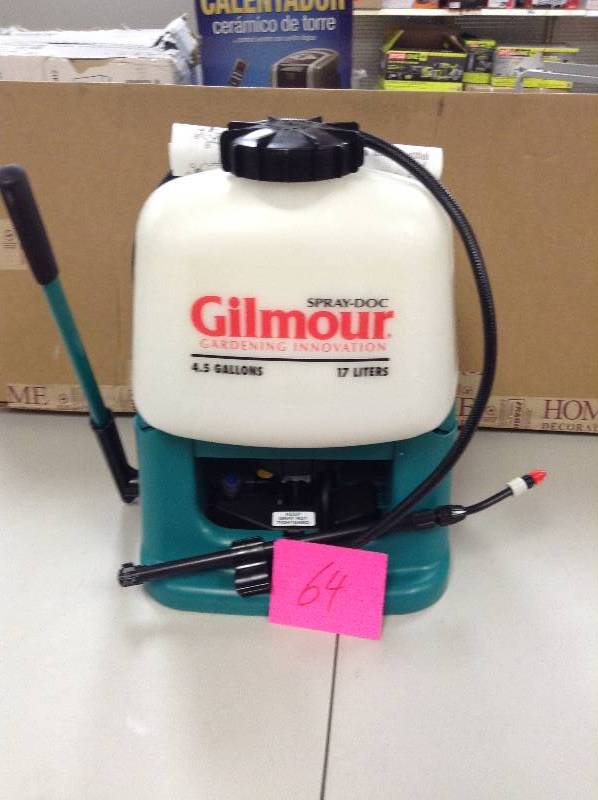 lot 64 image: Gilmour 4.5 gallons Professional