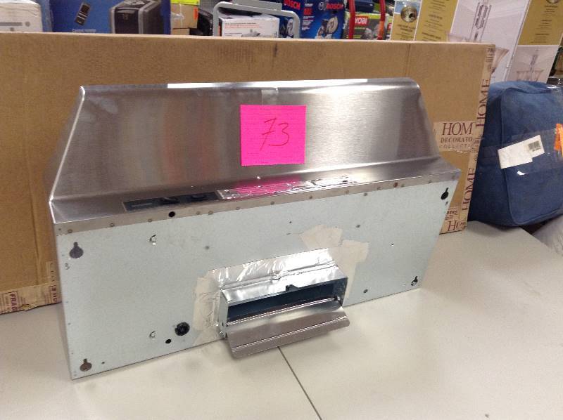 lot 73 image: Broan 30 Range Hood Ducted or Non Ducted