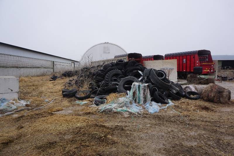 Large Lot 300 Assorted Tires