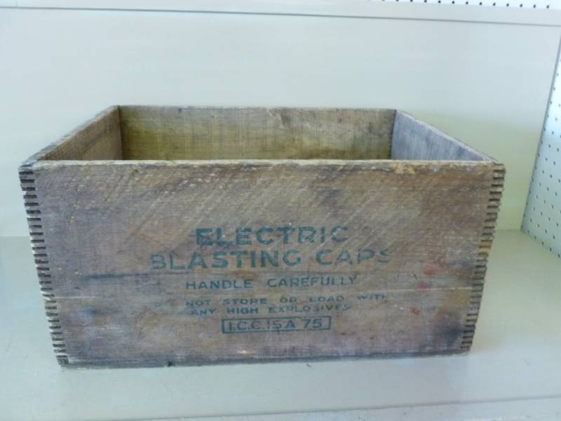 lot 35 image: Antique Wooden Box