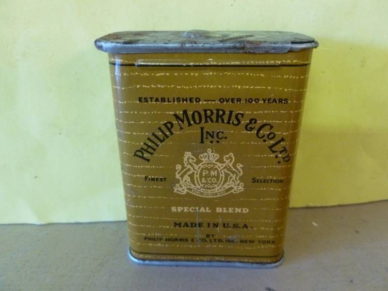 lot 58 image: Vintage Tobacco Can