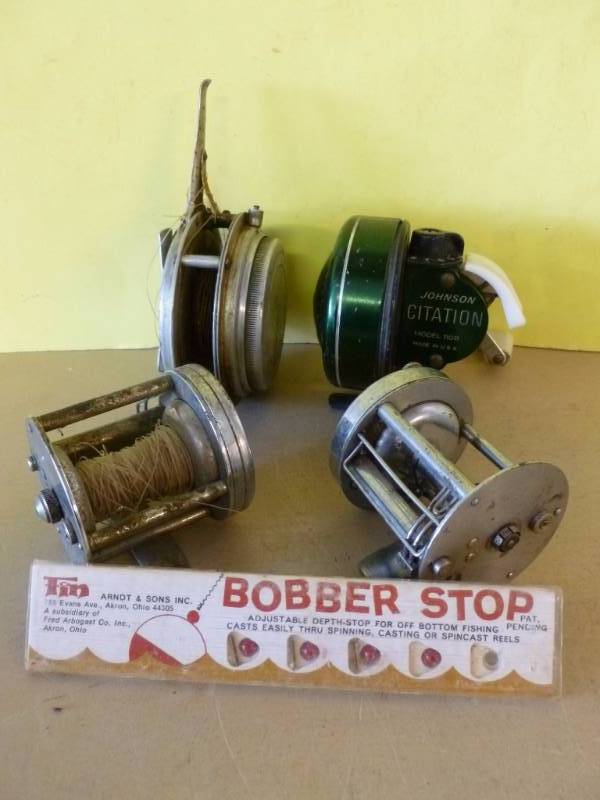 lot 95 image: Vintage Fishing Reels