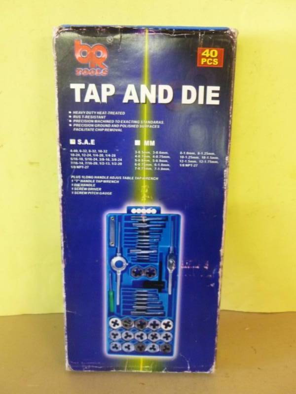 lot 113 image: Tap And Die Set