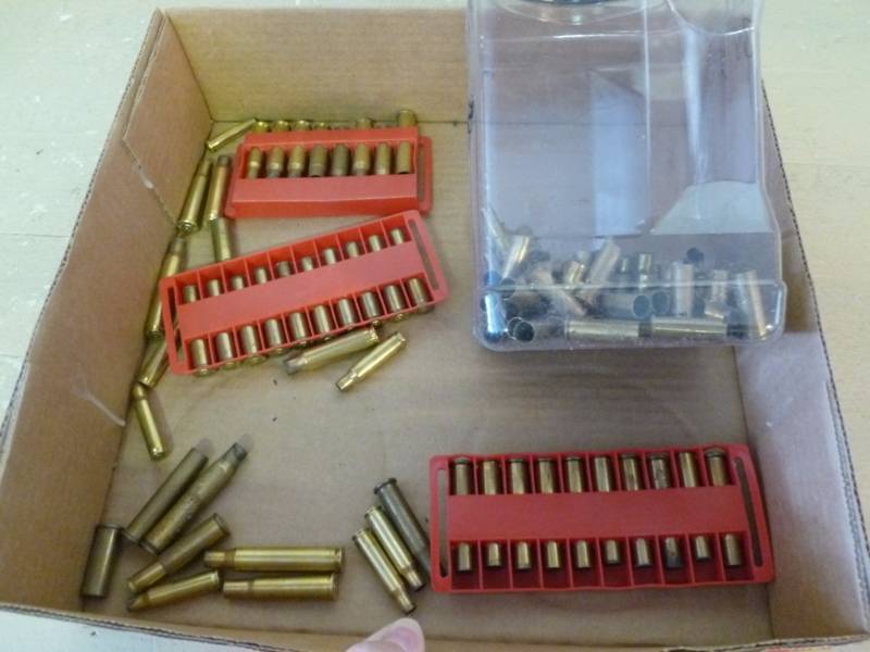 lot 126 image: Rifle Brass