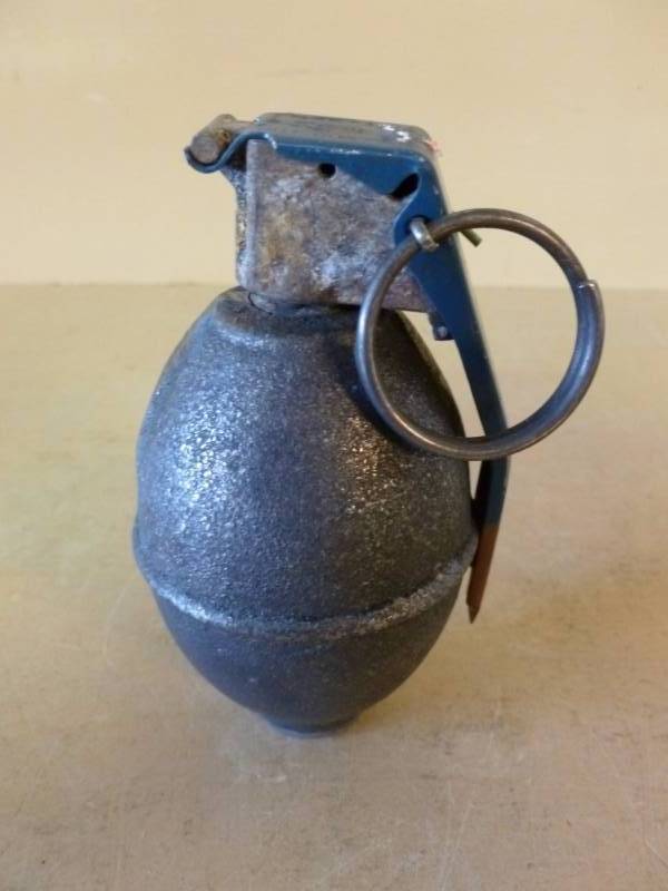 lot 139 image: Hand Grenade