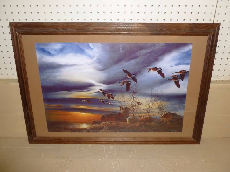 lot 151 image: Terry Redlin Print