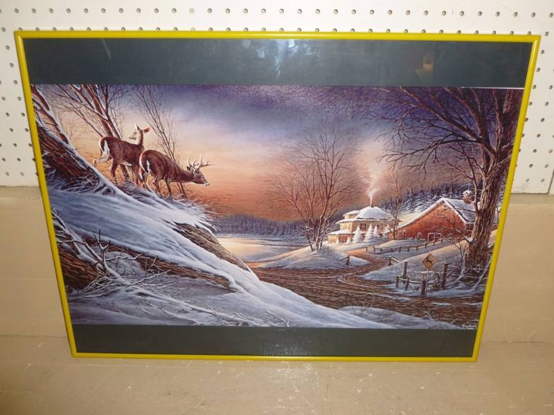 lot 152 image: Terry Redlin Print