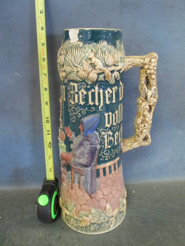 Beer Stein and Terry Redlin tankard