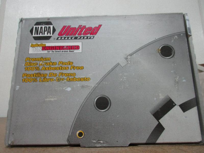lot 54 image: Napa premium disc break pads part # SD-728A-M