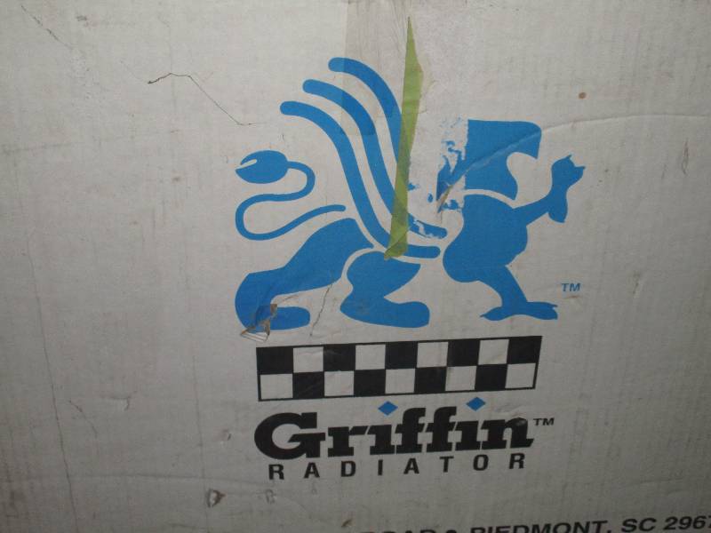 lot 67 image: Griffen aluminum radiator part # 1-25272-X