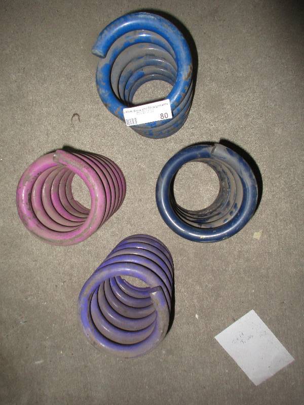 lot 80 image: 4 coils 1050635 2 unmarked    4ID x 9L