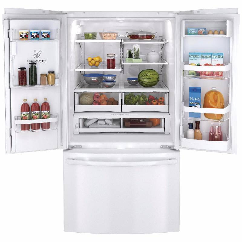 Brand New- GE Model (GFE29HGDWW) 28.6 cu. ft. French Door Refrigerator - White