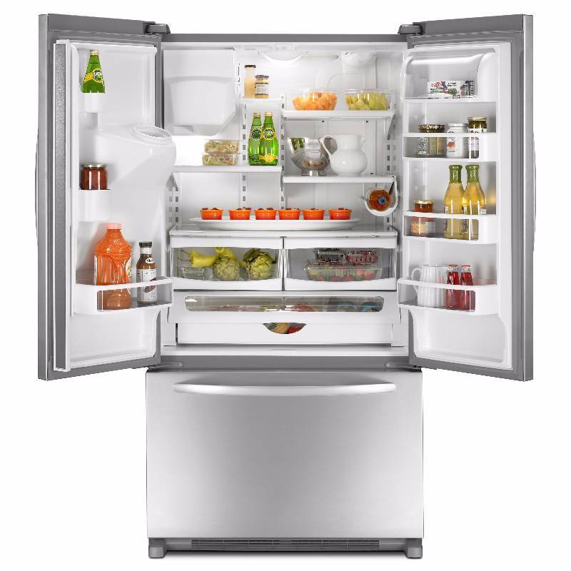Brand New- KitchenAid Model (KFIS20XVMS) 19.7 cu. Ft. Series II French Door Refrigerator Stainless Steel