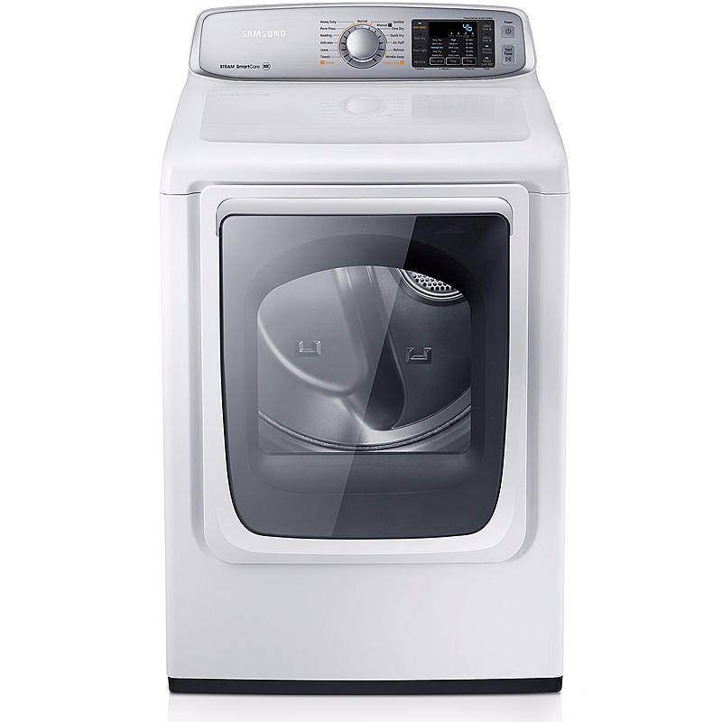 Brand New- Samsung Model (DV50F9A8GVW) 7.4 cu. ft. Gas Dryer - Neat White