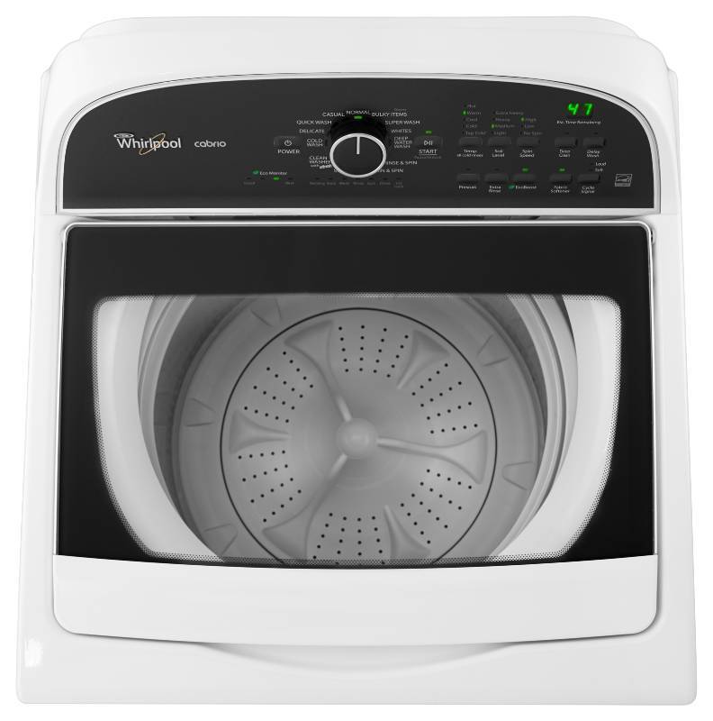 Brand New- Whirlpool Model (WTW5800BW) 3.8 cu. ft. HE Top-Load Washer w EcoBoost- White