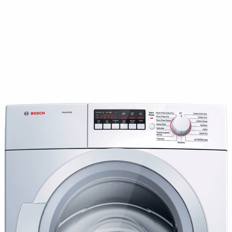 Brand New- Bosch Model (WTB86200UC) Ascenta 4.0 cu. ft. Condensation Electric Dryer - White