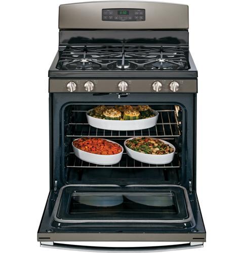 Brand New- GE Model (JGB650EEFES) Gas Range 5.0 cu. ft. - Slate