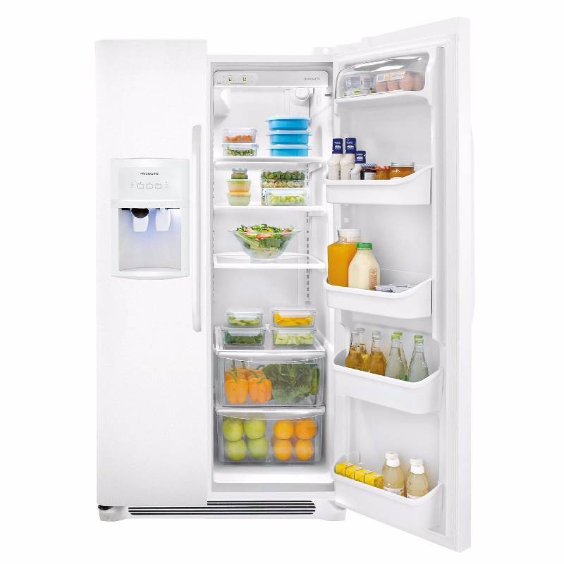 Brand New - Frigidaire FFHS2322M Side-by-Side Refrigerator - 33 - 22.6 cu ft - White Color