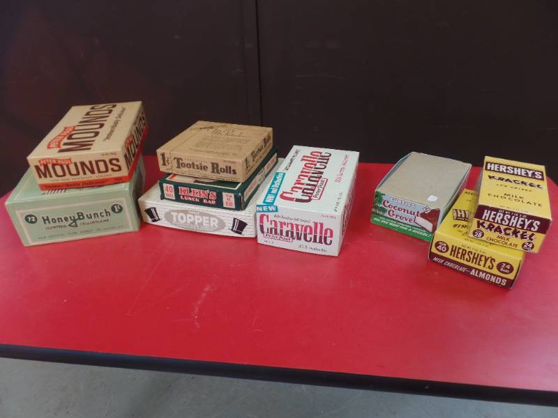VINTAGE CANDY BOXES