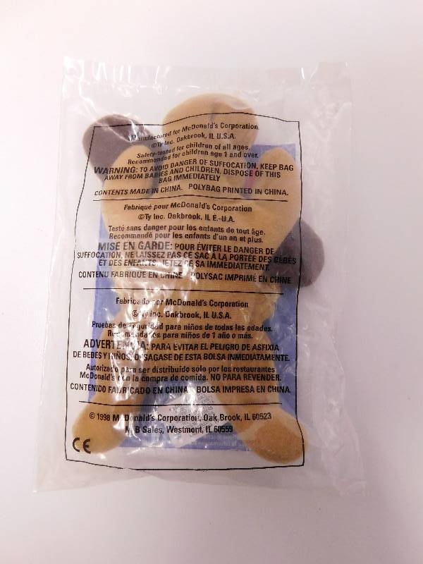 lot 1052 image: BEANIE BABY BONES THE DOG