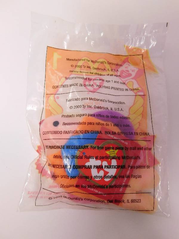 lot 1066 image: BEANIE BABY LIPS THE FISH