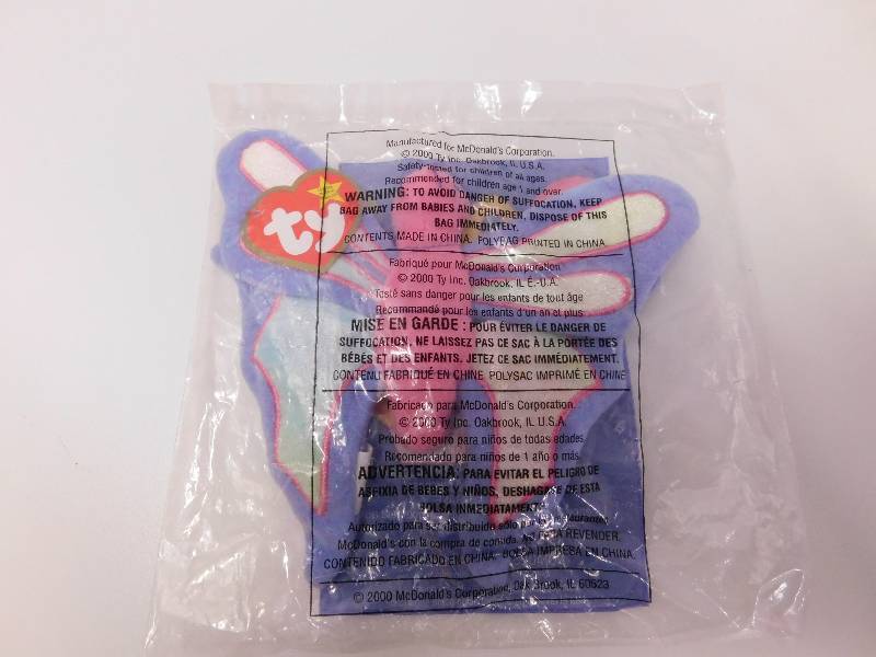 lot 1076 image: BEANIE BABY FLITTER THE BUTTERFLY